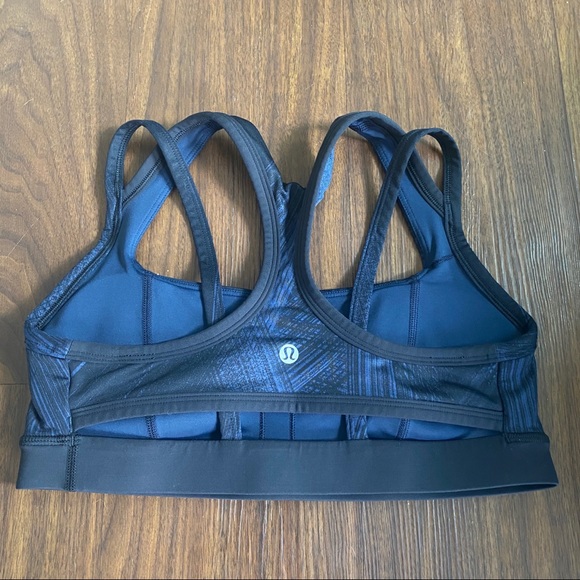 lululemon athletica Other - LULULEMON Navy & Black Sports Bra